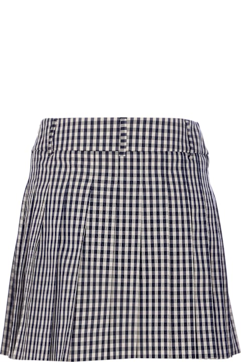 Liu-Jo for Women Liu-Jo Check Motif Mini Skirt