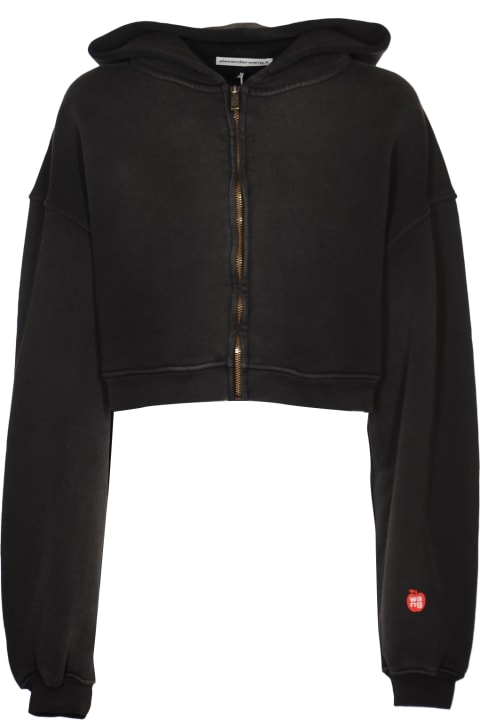 Alexander Wang Coats & Jackets for Women Alexander Wang Tres Petit Hoodie
