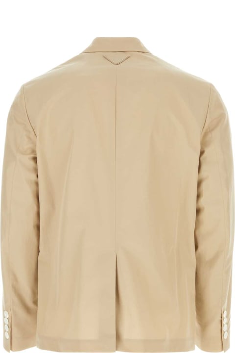 Coats & Jackets Sale for Men Prada Beige Cotton Blazer