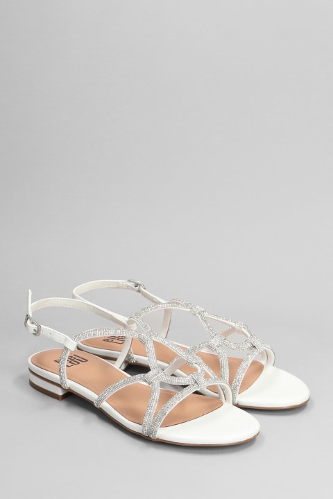 Sale for Women Bibi Lou Pend Flats In White Leather