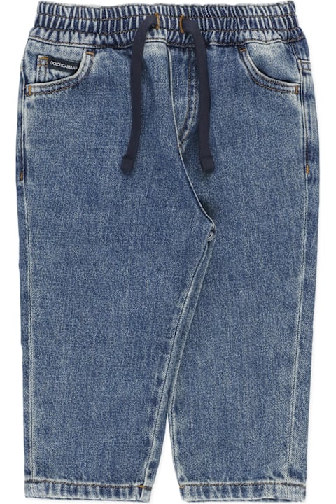 Dolce & Gabbana for Baby Boys Dolce & Gabbana Denim Trousers