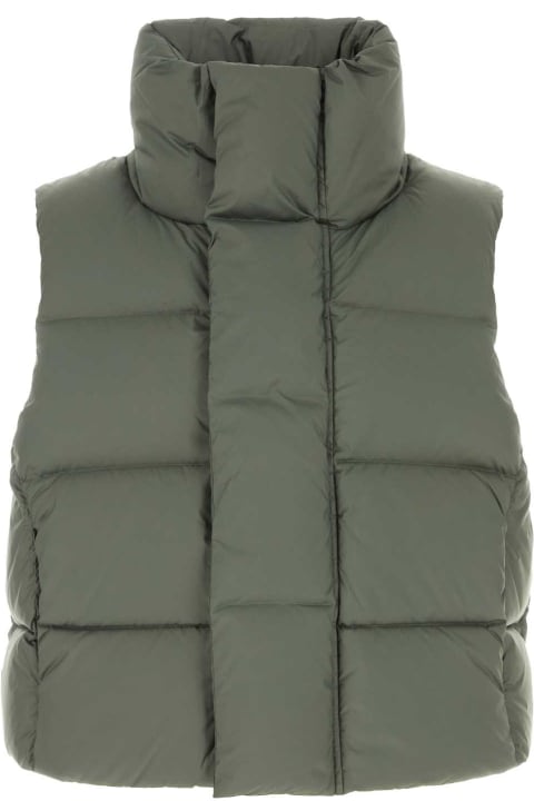 Entire Studios Clothing for Men Entire Studios Army Green Polyester Down Jacket