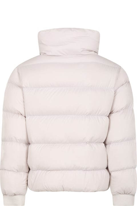 Colmar Coats & Jackets for Girls Colmar Ivory Down Jacket For Girl With Logo