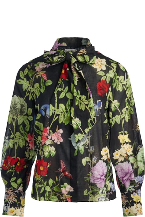 أدوات منزلية Alice + Olivia Lloyd Cotton Blouse