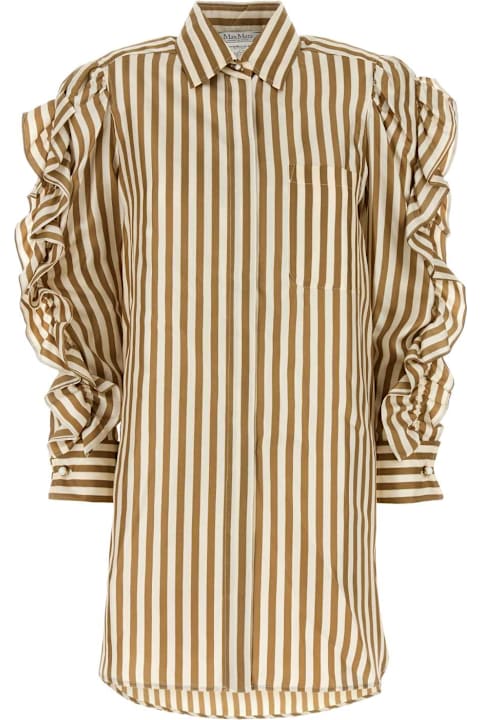 Max Mara Printed Silk Manna Shirt Dress | italist