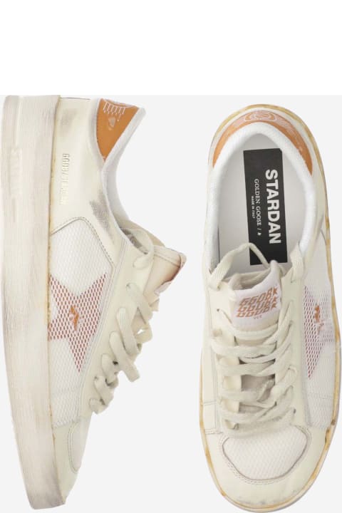 Fashion for Men Golden Goose Stardan Sneakers With Distressed Effect