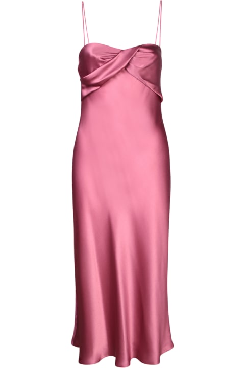 Alberta Ferretti Clothing for Women Alberta Ferretti Antique Pink Slip Dress