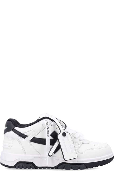 Homeware Off-White Off-white Out Of Office Women S Leather Sneakers