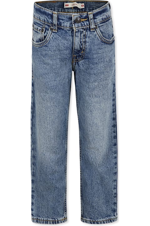 Homeware Levi's Blue Jeans For Boy With Logo