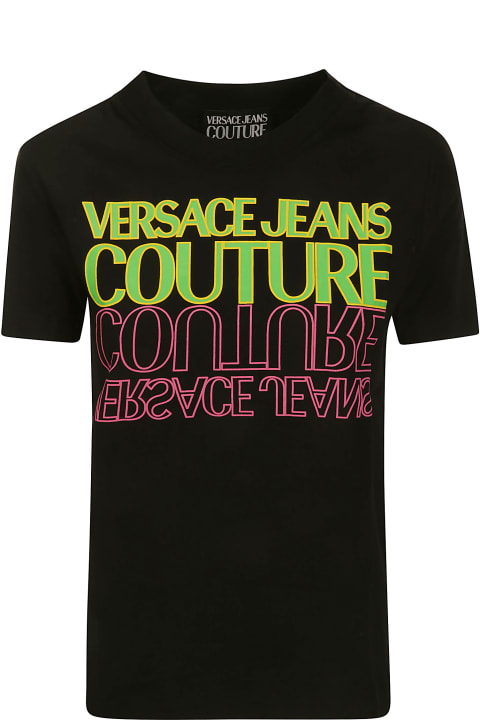 Versace Jeans Couture Topwear for Women Versace Jeans Couture Upside Down C T-shirt
