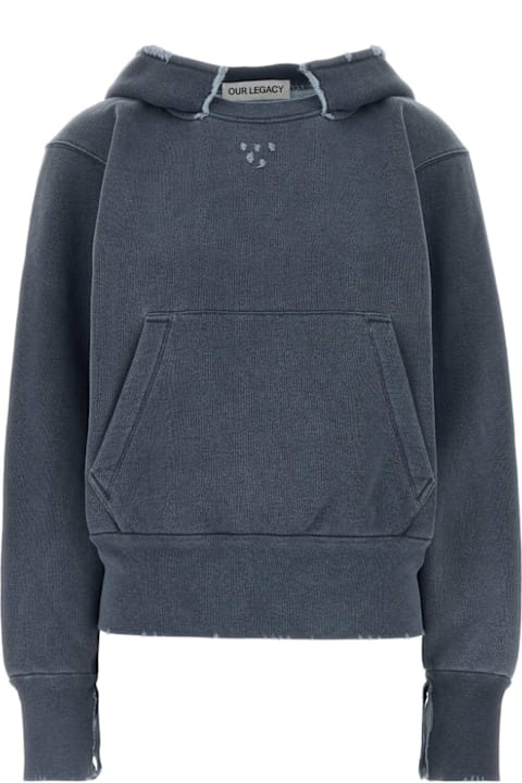 インテリア Our Legacy Air Force Blue Cotton Sweatshirt