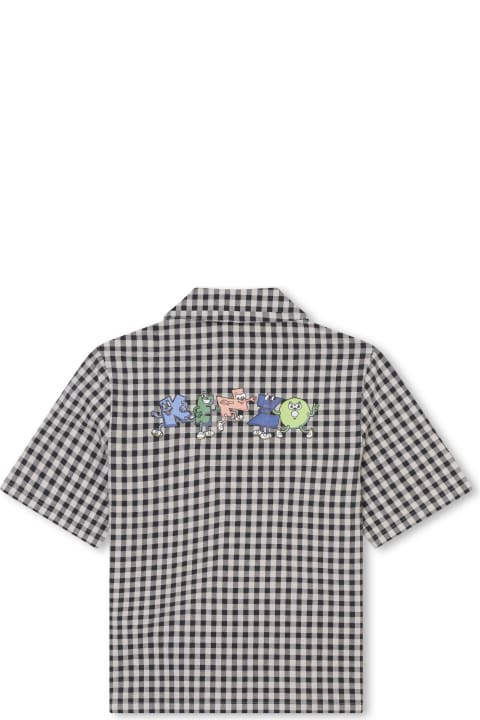 Kenzo Kids Shirts for Boys Kenzo Kids Camicia A Quadri