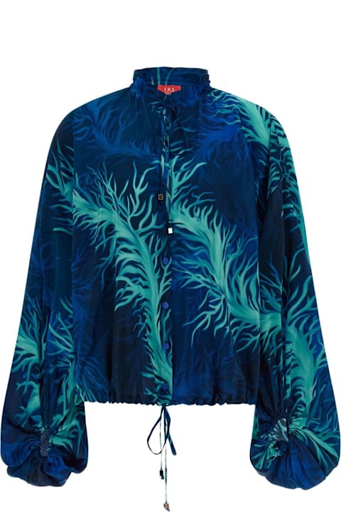 Homeware For Restless Sleepers Printed Silk Blouse