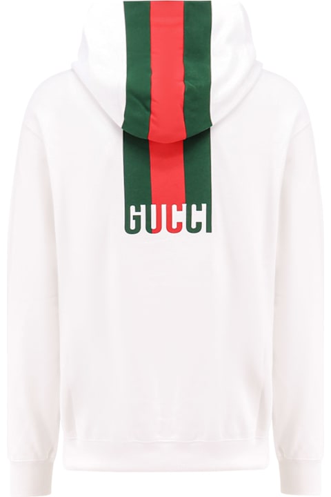 Gucci Sweaters for Men Gucci Cotton Sweatshirt With Logo On The Back