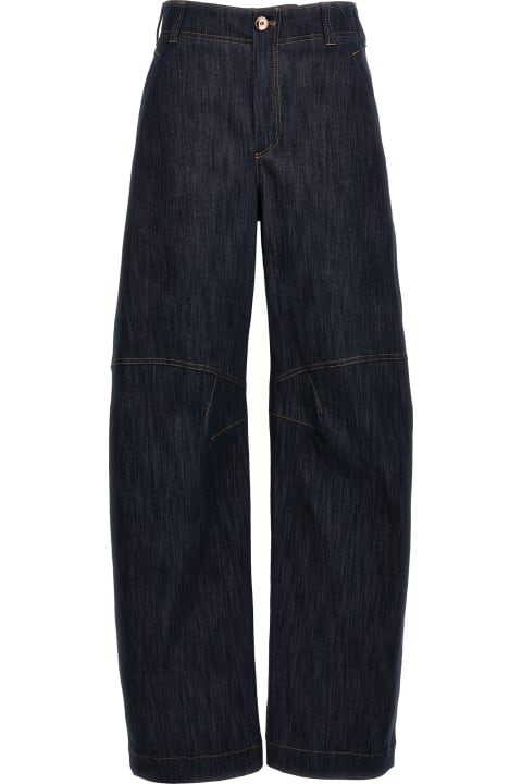 ウィメンズ Brunello Cucinelliのデニム Brunello Cucinelli 'curved' Jeans
