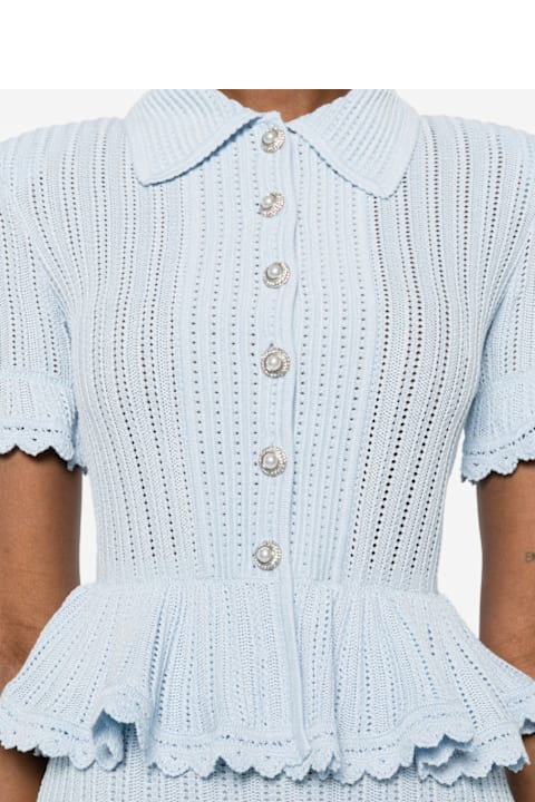 Homeware self-portrait Peplum Mini Dress