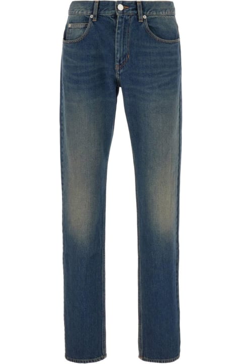 Jeans for Men Isabel Marant Slim Fit Straight Leg Jeans