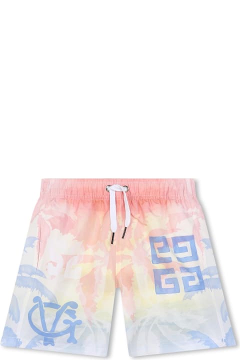 Givenchy for Kids Givenchy Swimsuit With 4g Print