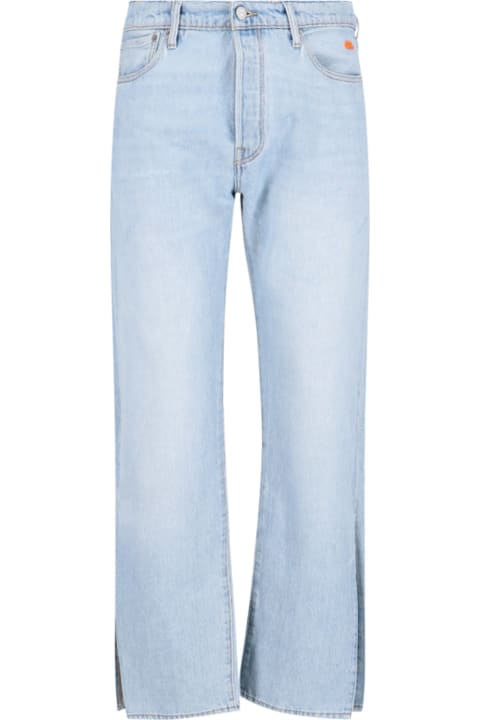ERL Jeans for Men ERL X Levi's® 'spilt-leg 501®' Jeans