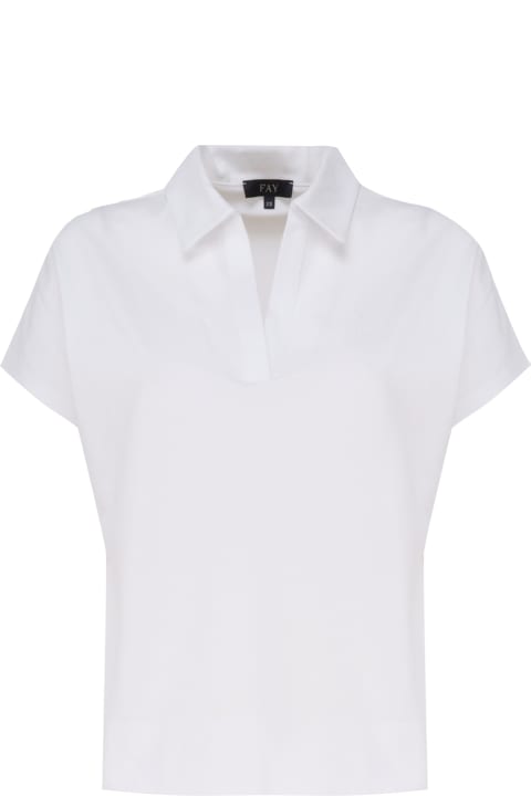 Fashion for Women Fay Short Sleeve Polo Shirt