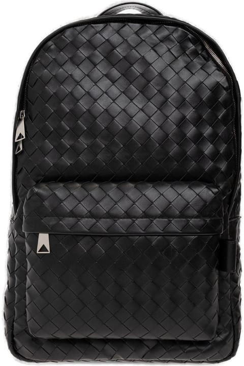 Bags Sale for Men Bottega Veneta Classic Intrecciato Medium Backpack