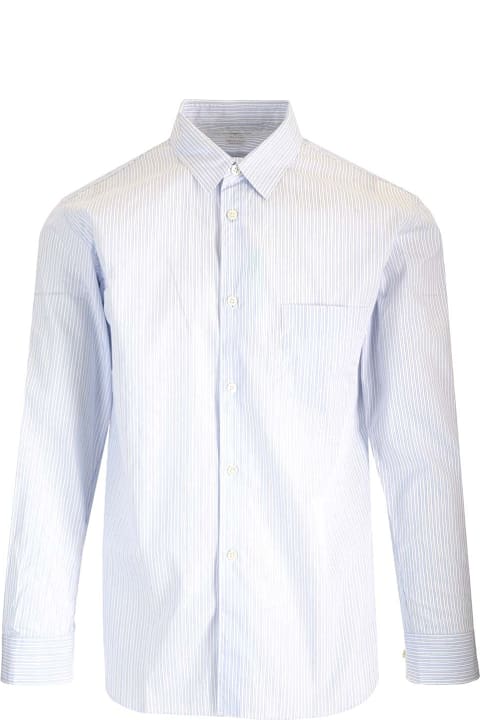 Shirts for Men Comme des Garçons Striped Cotton Shirt