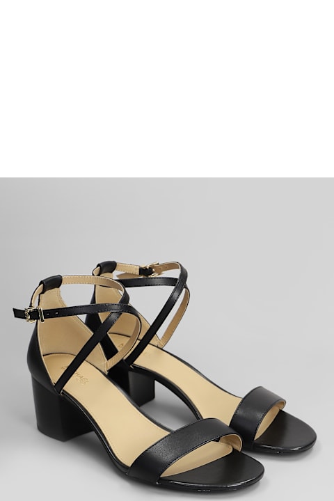 Michael Kors for Women Michael Kors Serena Flex Sandal Sandals In Black Leather