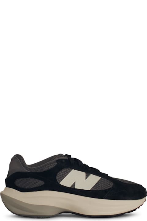 New Balance for Men New Balance 'wrpd' Running Sneakers In Black Leather Blend