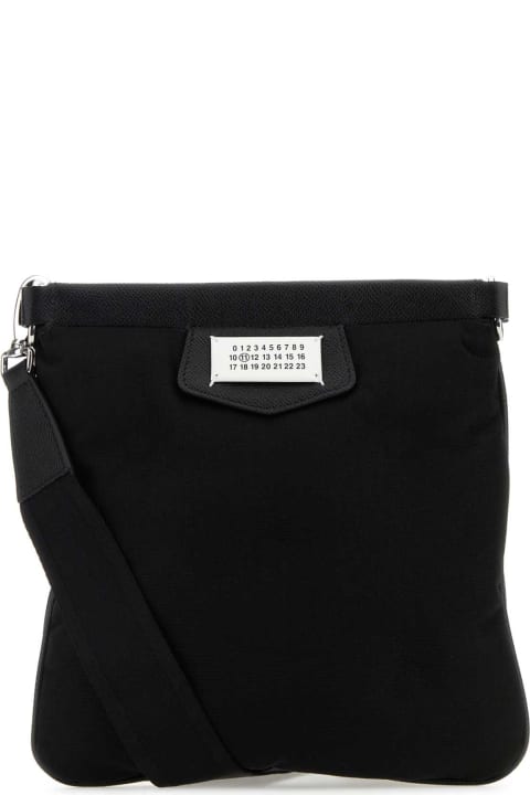 Bags Sale for Men Maison Margiela Black Nylon Glam Slam Crossbody Bag