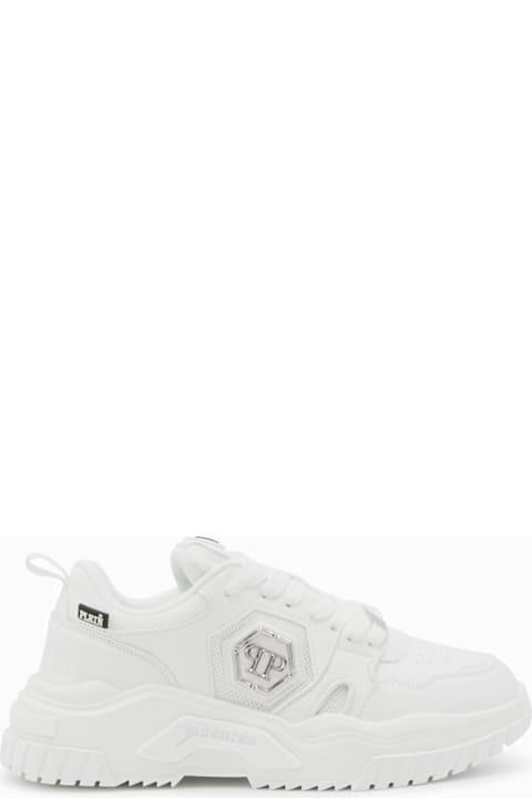 Philipp Plein for Women Philipp Plein White Predator Sneakers