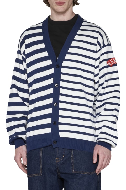 メンズ ニットウェア Kenzo Nautical Striped Cardigan