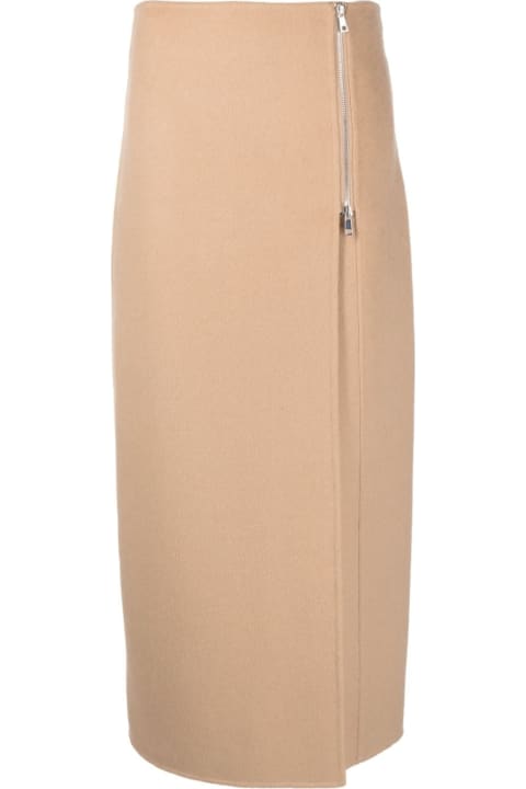 Fashion for Women Parosh Long Skirt With Zip
