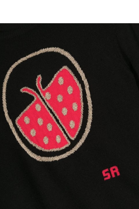 Sonia Rykiel Sweaters & Sweatshirts for Girls Sonia Rykiel Ladybug Choker Pullover