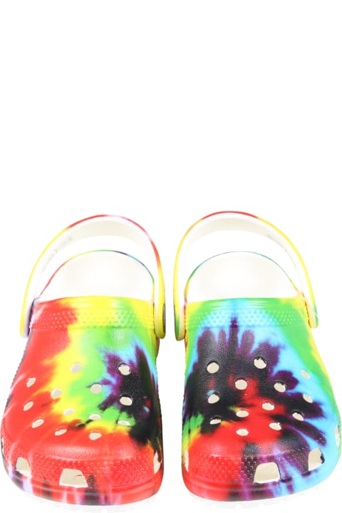 Tie-dye Sabot For Kids With Logo