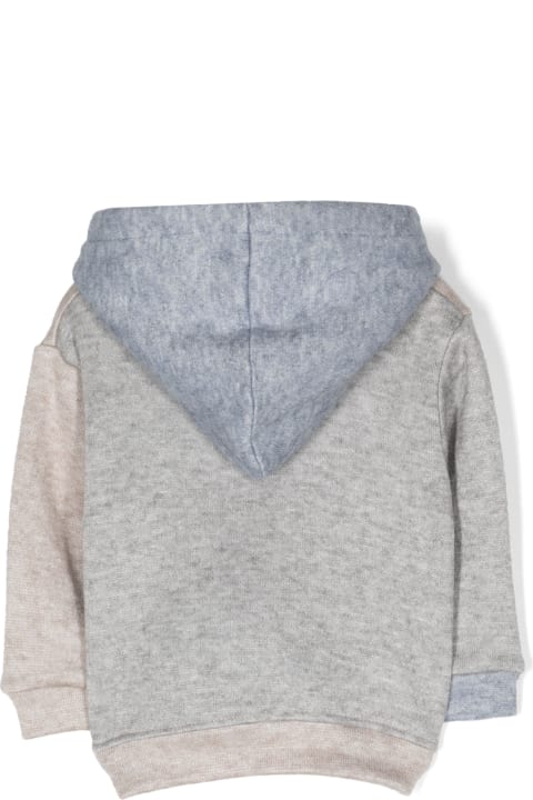Sweaters & Sweatshirts for Baby Girls Manuel Ritz Mélange Effect Sweatshirt With Embroidery