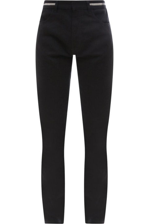 Givenchy Pants for Women Givenchy 4g Embellished Skinny Jeans