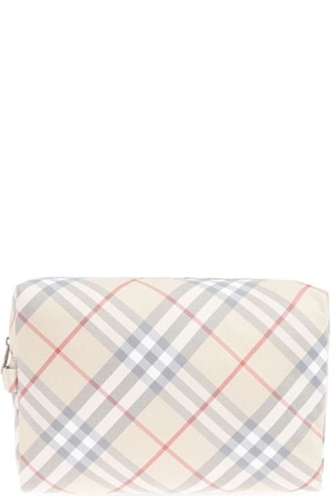 Burberry Accessories & Gifts for Boys Burberry Checked Zipped Changing Pouch