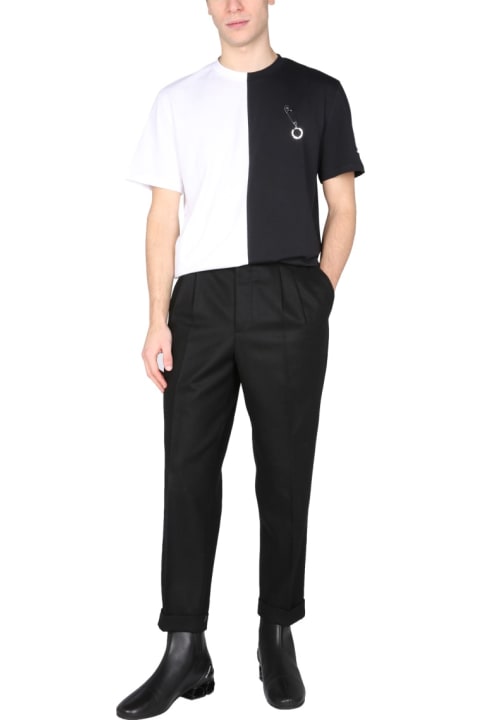 Fred Perry by Raf Simons Topwear for Men Fred Perry by Raf Simons Split T-shirt