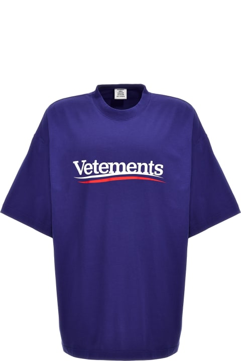 Fashion for Women VETEMENTS 'campaign Logo' T-shirt
