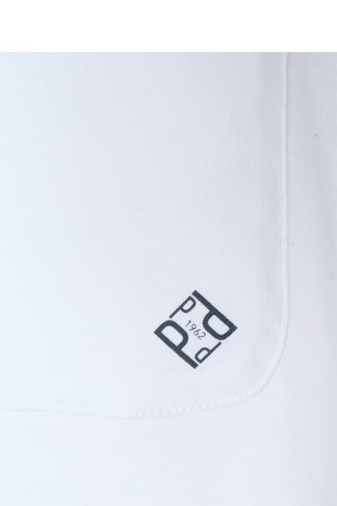 Peserico Topwear for Men Peserico White T-shirt With Pocket