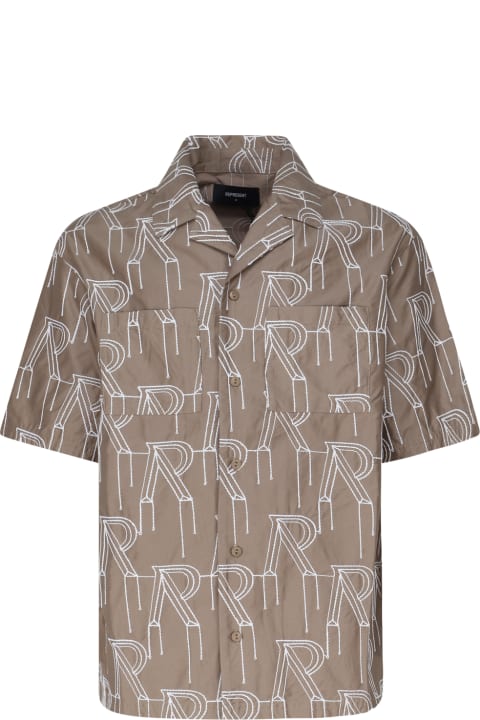REPRESENT Shirts for Men REPRESENT Oversized Shirt With All-over Logo