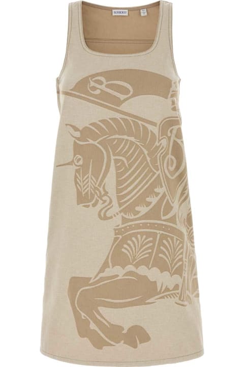Burberry Dresses for Women Burberry Sand Cotton Dress