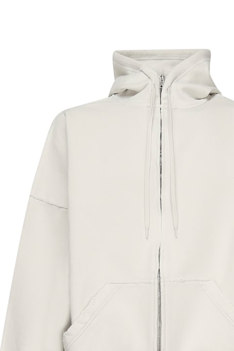 Fashion for Men Balenciaga Hoodie With Zip Security Tape