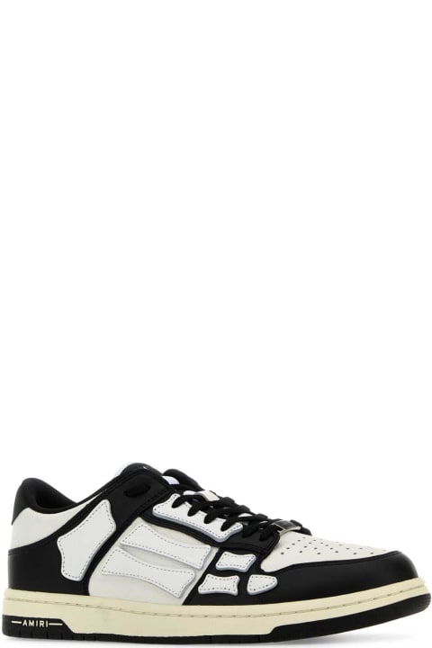 AMIRI Sneakers for Men AMIRI Two-tone Leather Skel Sneakers