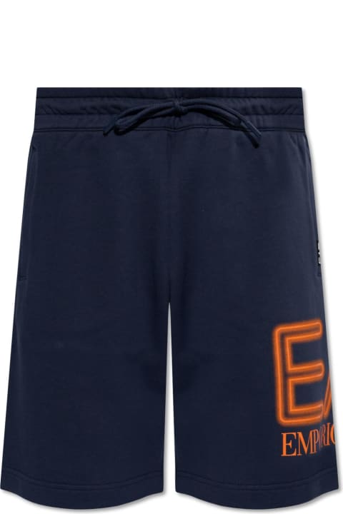 EA7 Pants for Men EA7 Ea7 Emporio Armani Shorts With Logo