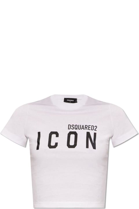 Dsquared2 for Women Dsquared2 Logo Printed T-shirt