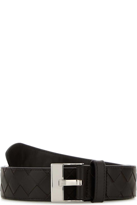 Bottega Veneta Belts for Men Bottega Veneta Intrecciato Buckle Belt
