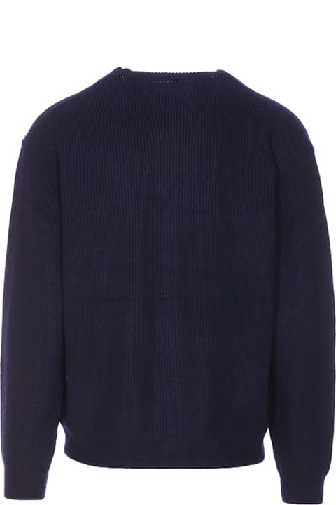 Homeware Maison Kitsuné Bold Fox Head Patch Cardigan