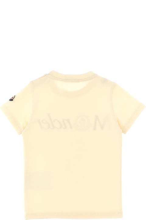 Moncler T-Shirts & Polo Shirts for Baby Girls Moncler Logo T-shirt