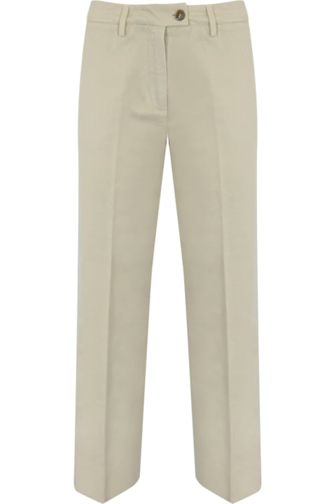 Re-HasH Pants & Shorts for Women Re-HasH "nelly Chinos" Trousers In Cotton